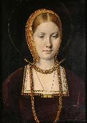 Michiel Sittow Young Catherine of Aragon France oil painting artist
